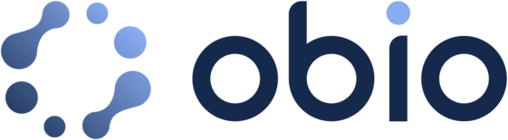 Obio logo in navy